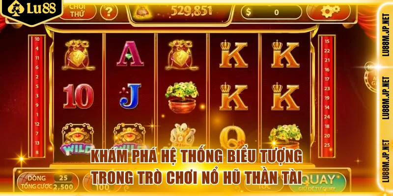 Khám phá hệ thống biểu tượng trong trò chơi nổ hũ Thần Tài